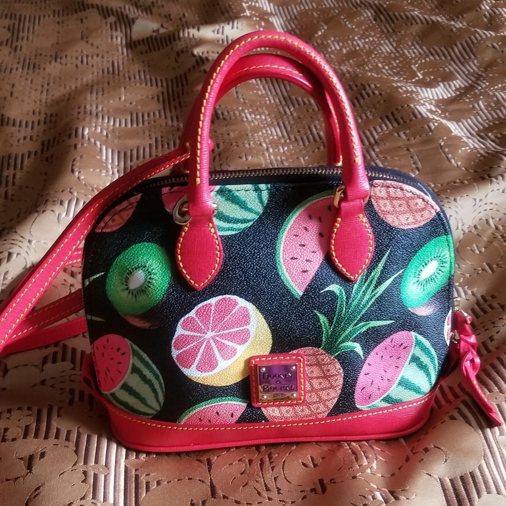 DB Black/Multi Small Domed Crossbody Ambro…